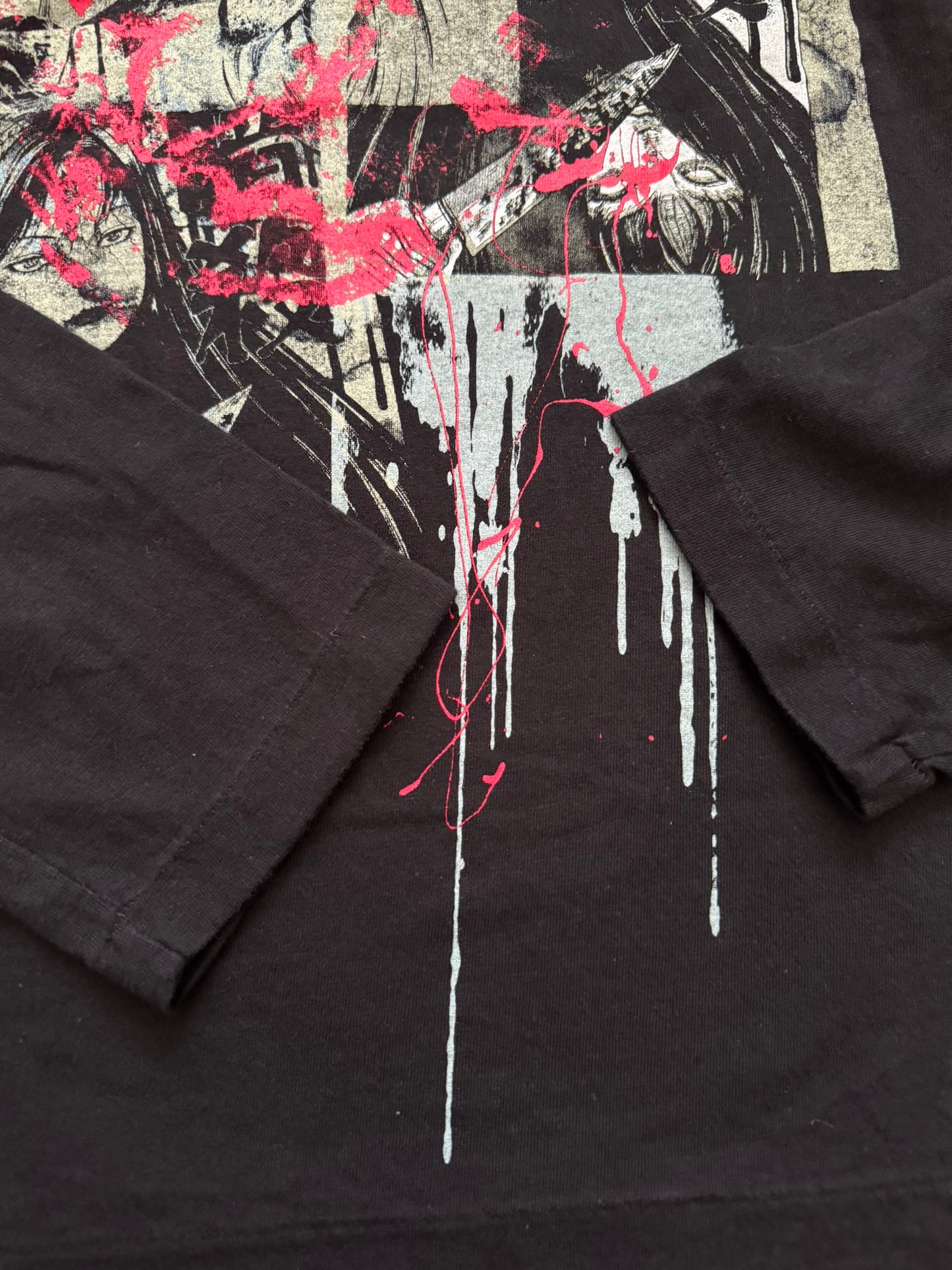 Yohji Yamamoto S'YTE x Junji Ito Assassination Long Sleeve T Shirt