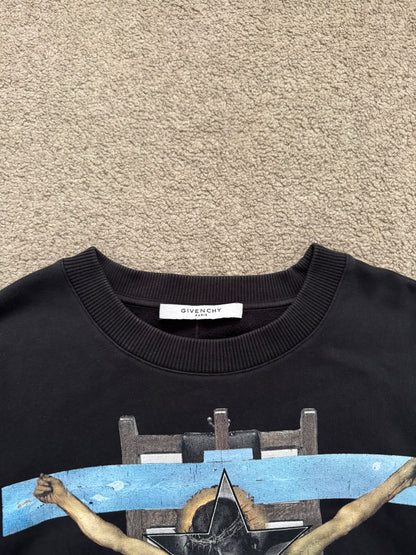 SS16 Givenchy by Riccardo Tisci Jesus Christ Cross Sweatshirt