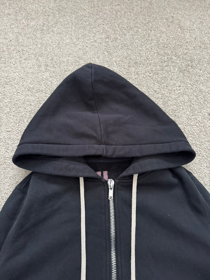 SS17 Rick Owens DRKSHDW "Gym Logo" Felpa Jason Zip Up Hoodie