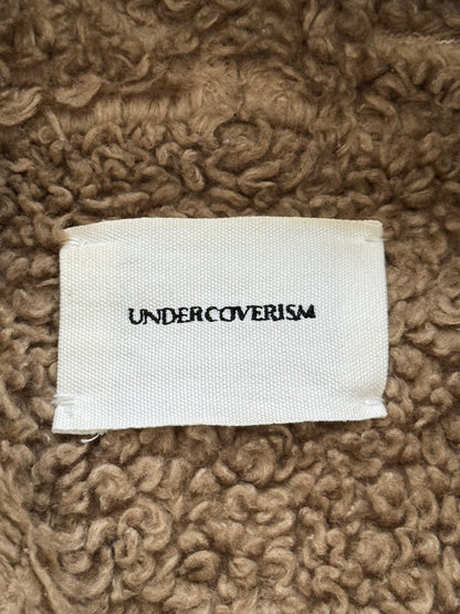 FW11 Undercover Faded Sherpa Hooded Trucker Jacket