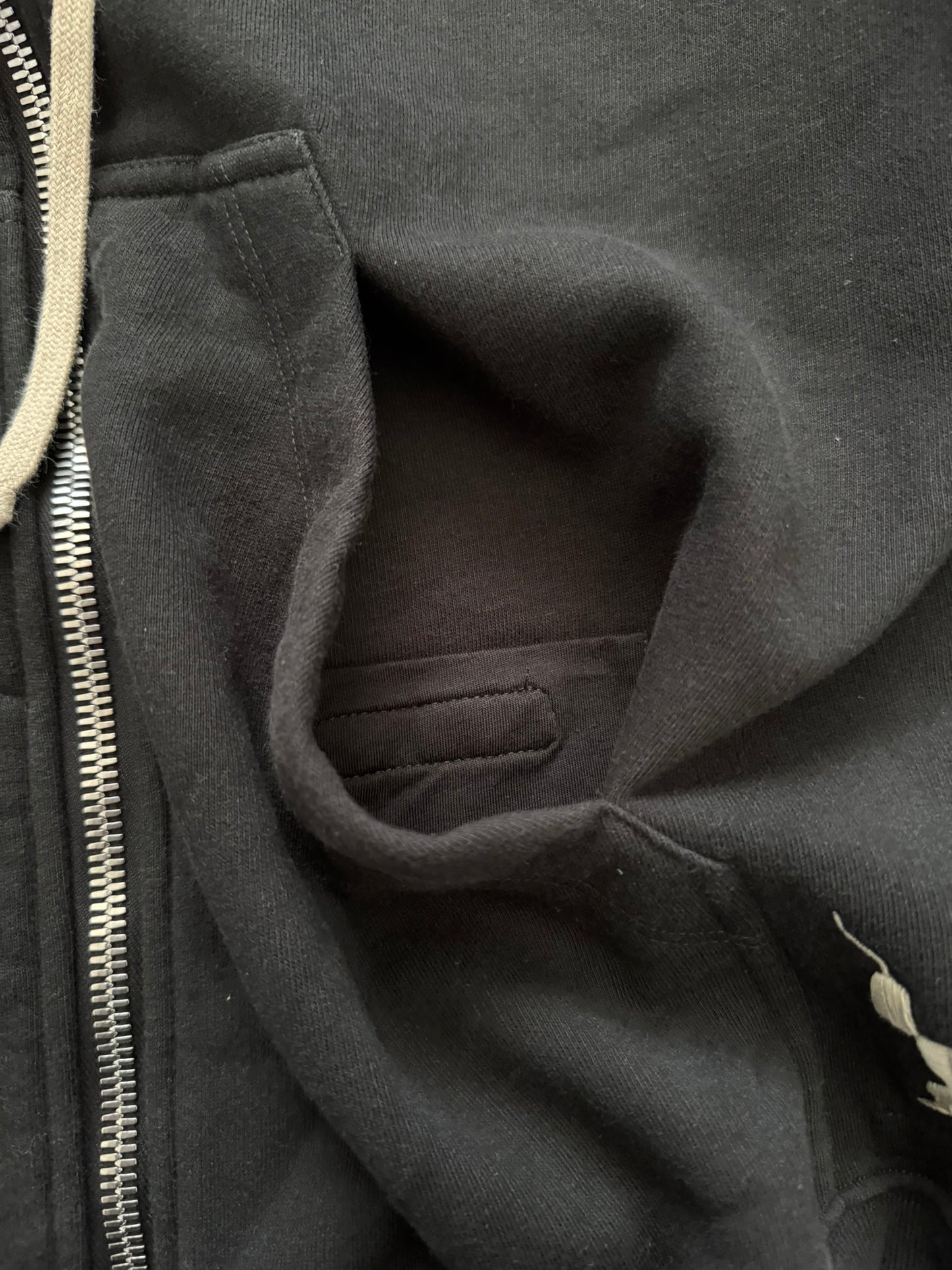 SS17 Rick Owens DRKSHDW "Gym Logo" Felpa Jason Zip Up Hoodie