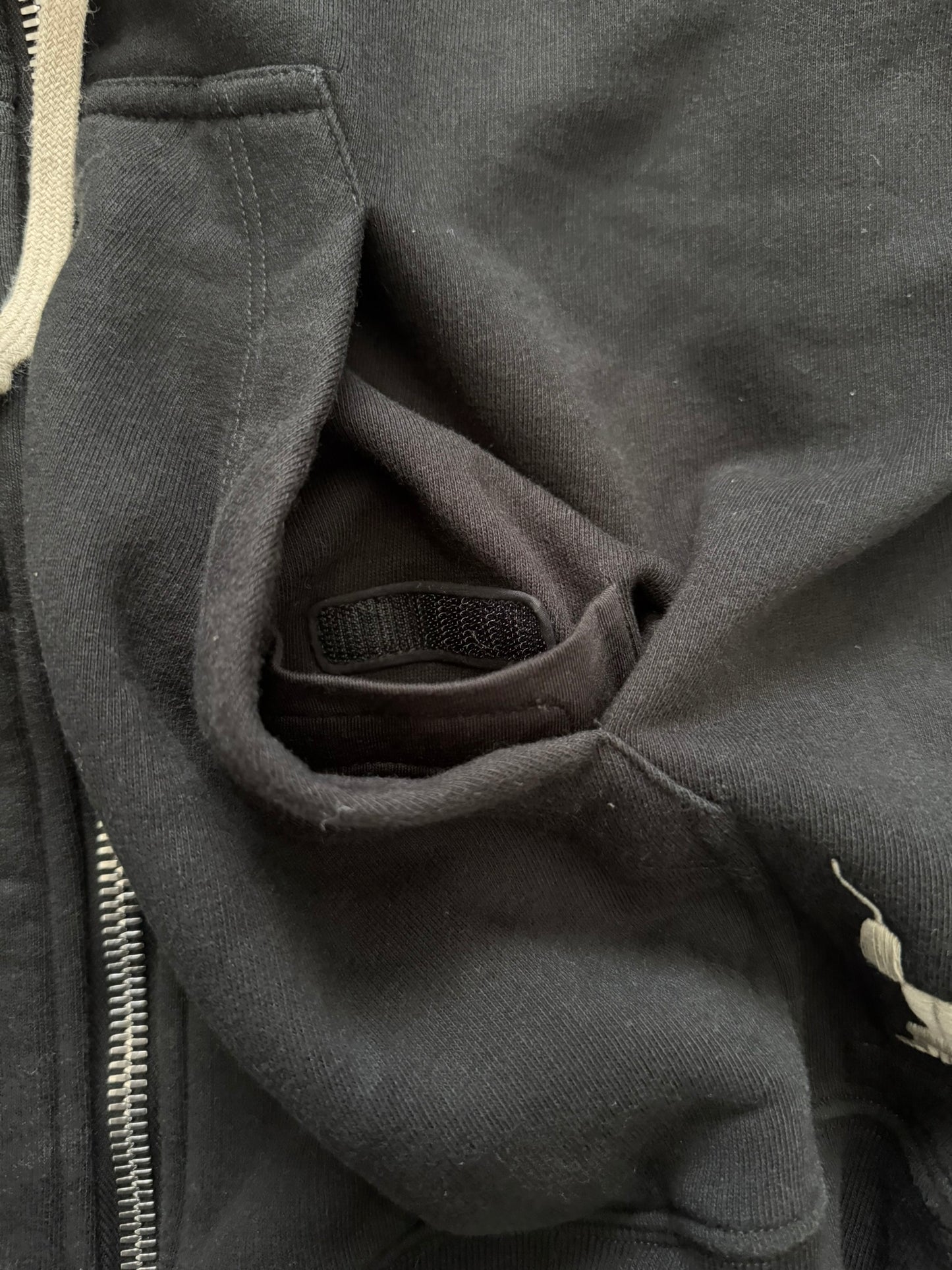 SS17 Rick Owens DRKSHDW "Gym Logo" Felpa Jason Zip Up Hoodie
