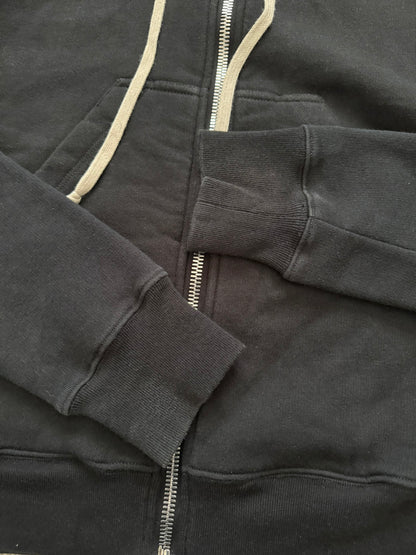 SS17 Rick Owens DRKSHDW "Gym Logo" Felpa Jason Zip Up Hoodie
