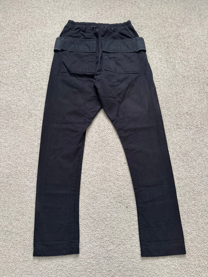 FW20 Rick Owens DRKSHDW Black Hybrid Creatch Cargo Pants