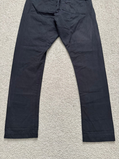 FW20 Rick Owens DRKSHDW Black Hybrid Creatch Cargo Pants