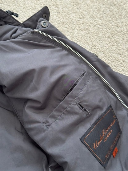 AW07 Undercover "Knit" Military Cargo Zipper Puffer Jacket