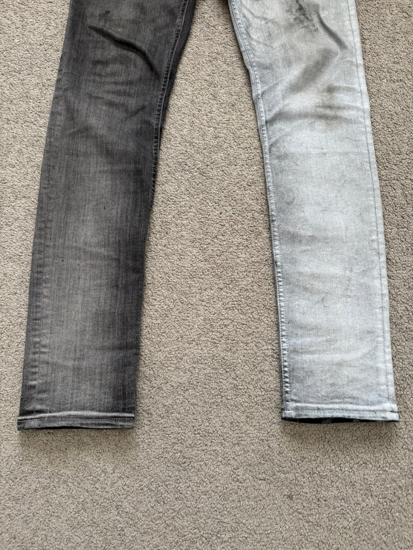 SS20 Rick Owens Mainline Hybrid Collage Tyrone Denim Jeans