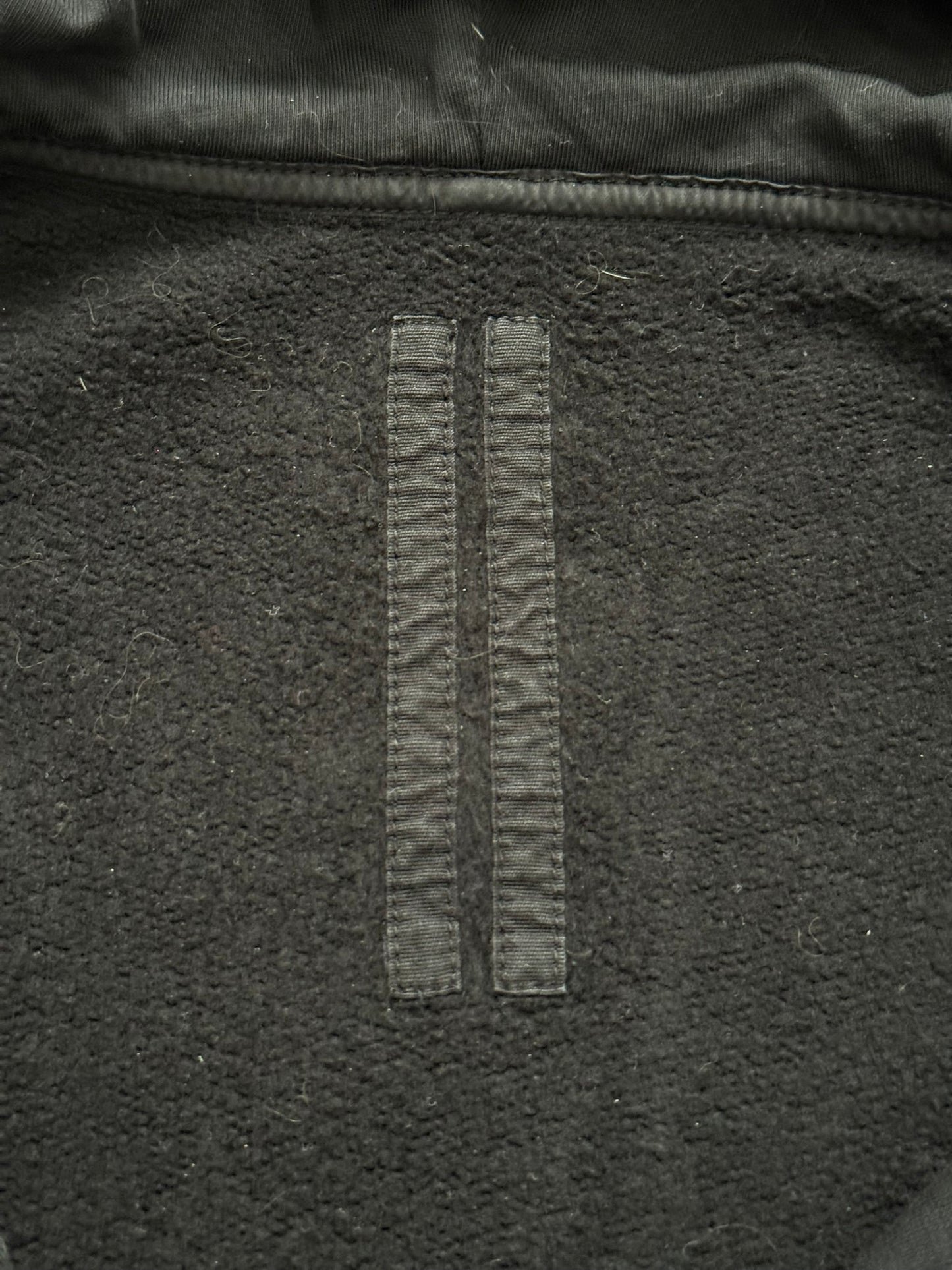 SS17 Rick Owens DRKSHDW Black Felpa Jason Zip Up Hoodie