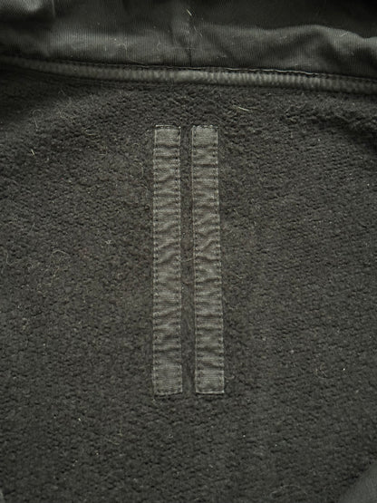 SS17 Rick Owens DRKSHDW Black Felpa Jason Zip Up Hoodie