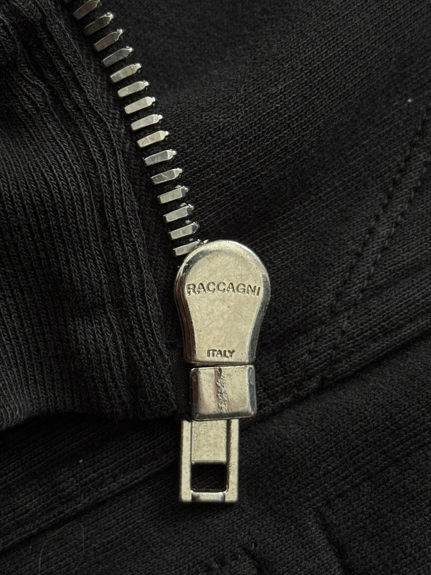 SS17 Rick Owens DRKSHDW Black Felpa Jason Zip Up Hoodie