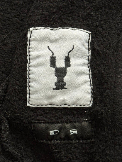 SS17 Rick Owens DRKSHDW Black Felpa Jason Zip Up Hoodie