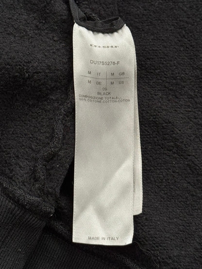 SS17 Rick Owens DRKSHDW Black Felpa Jason Zip Up Hoodie