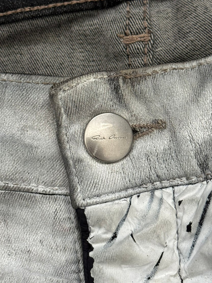 SS20 Rick Owens Mainline Hybrid Collage Tyrone Denim Jeans