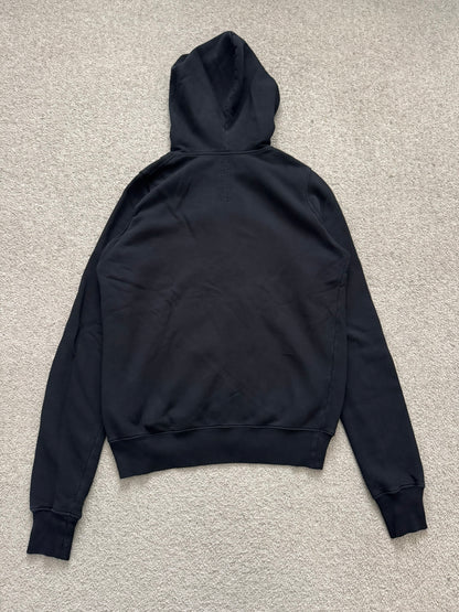 SS17 Rick Owens DRKSHDW Black Felpa Jason Zip Up Hoodie