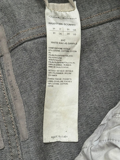 SS20 Rick Owens Mainline Hybrid Collage Tyrone Denim Jeans