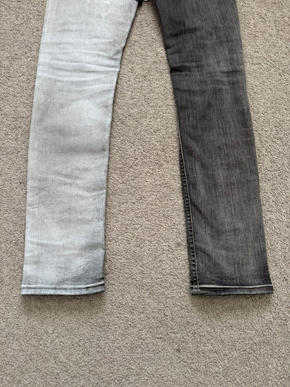 SS20 Rick Owens Mainline Hybrid Collage Tyrone Denim Jeans