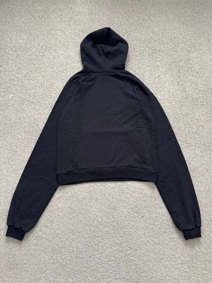 SS20 Balenciaga "Mode" Black Raglan Pullover Hoodie