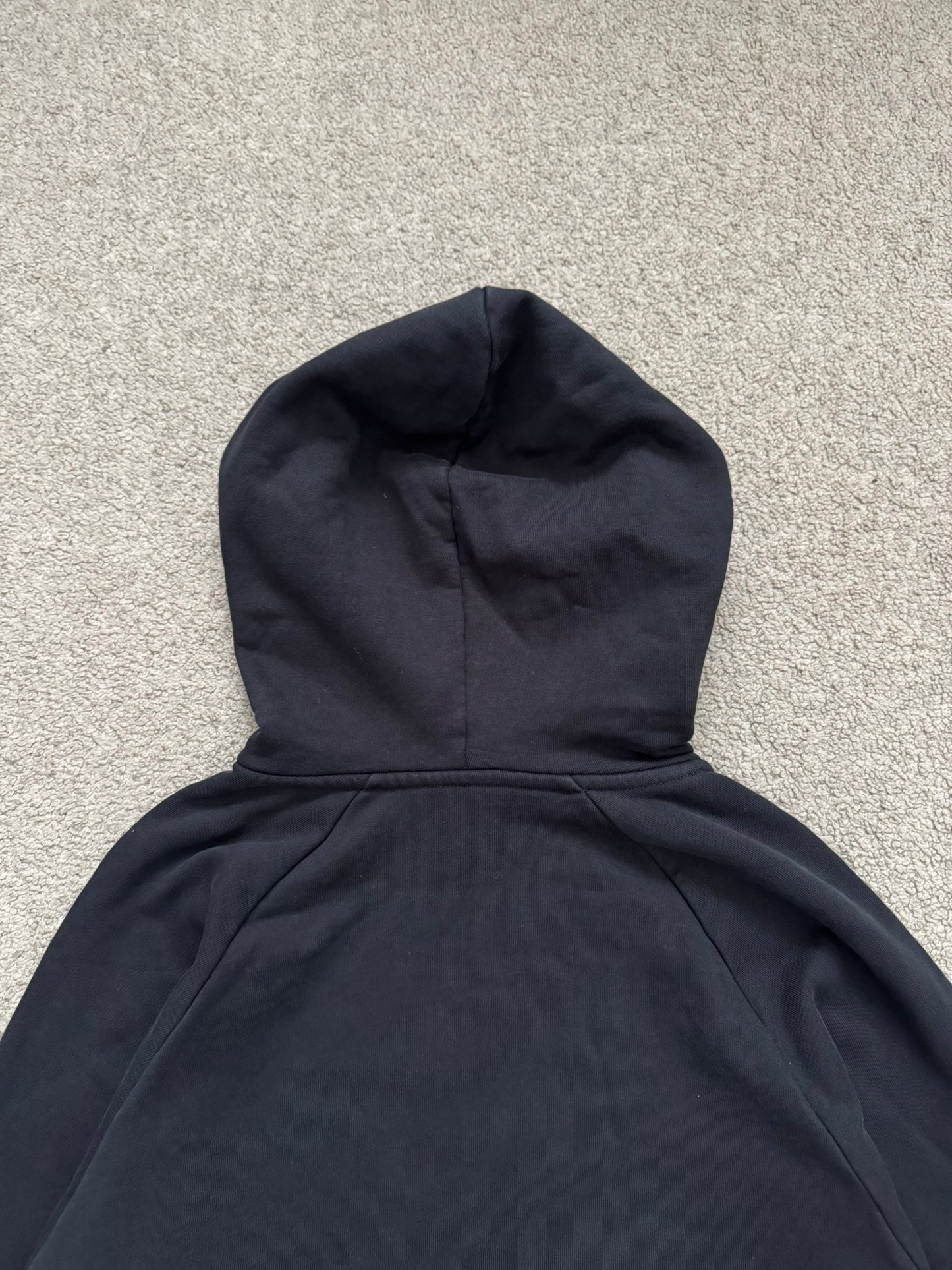 SS20 Balenciaga "Mode" Black Raglan Pullover Hoodie