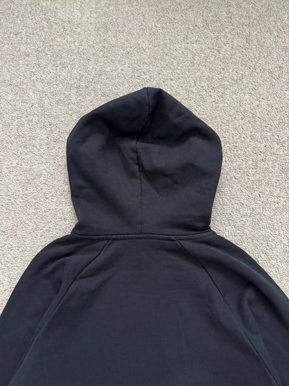 SS20 Balenciaga "Mode" Black Raglan Pullover Hoodie