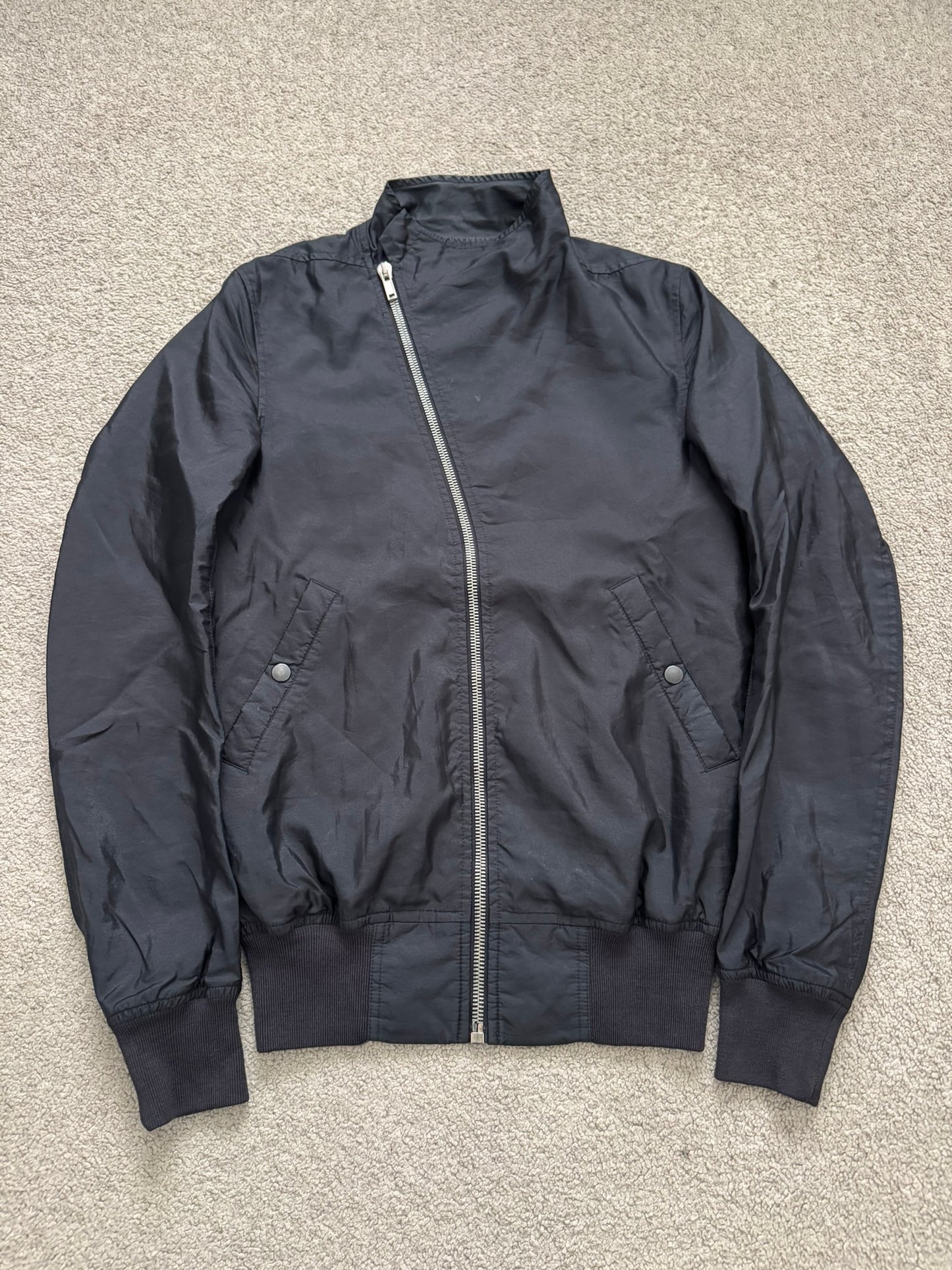 SS12 Rick Owens "Naska" Nylon Mollino Bomber Jacket