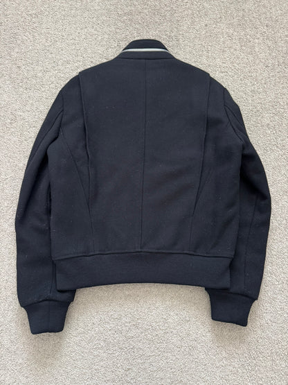 FW15 Saint Laurent by Hedi Slimane Zip Collar Wool Teddy Jacket