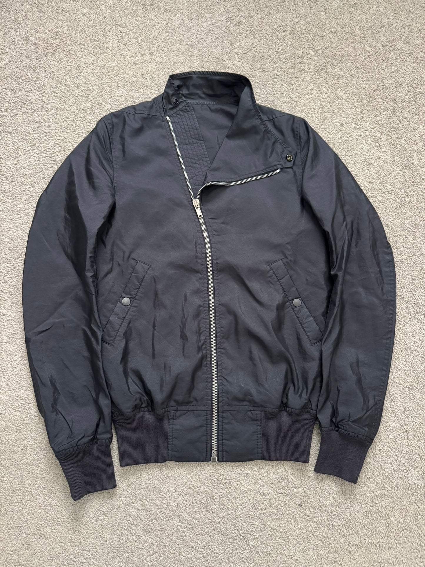 SS12 Rick Owens "Naska" Nylon Mollino Bomber Jacket