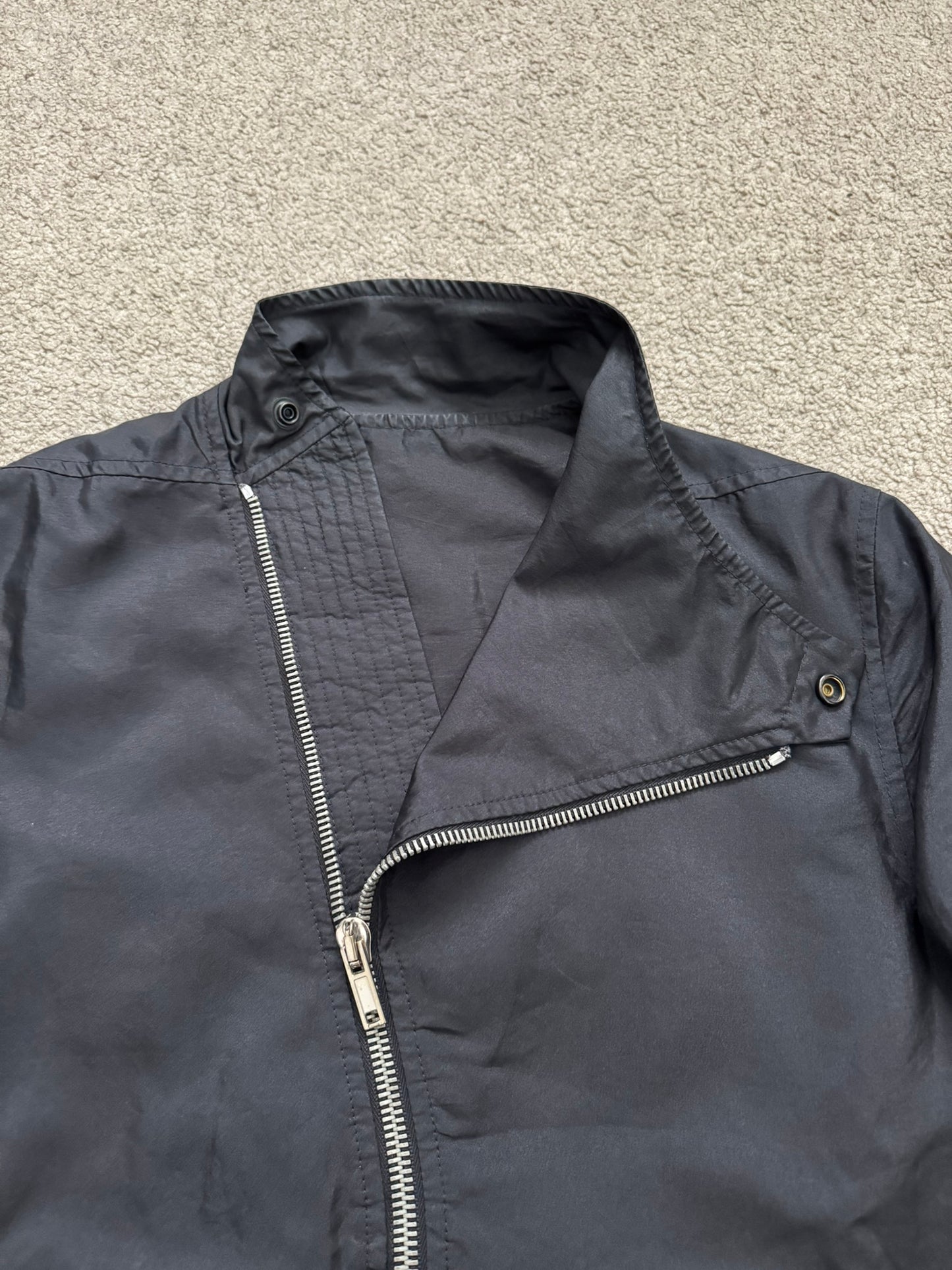 SS12 Rick Owens "Naska" Nylon Mollino Bomber Jacket