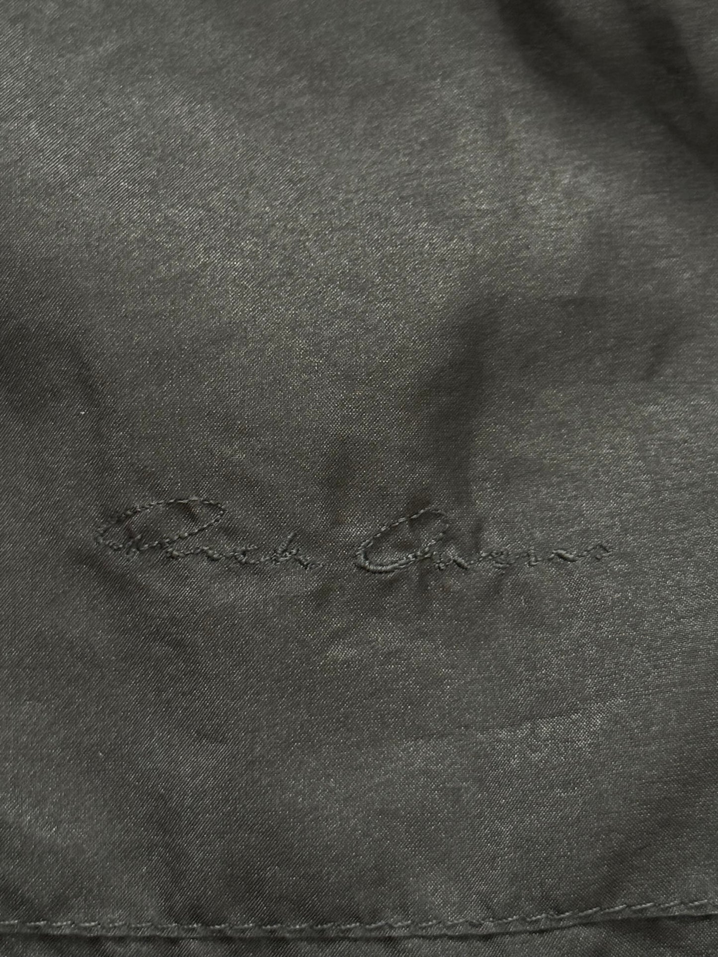 SS12 Rick Owens "Naska" Nylon Mollino Bomber Jacket