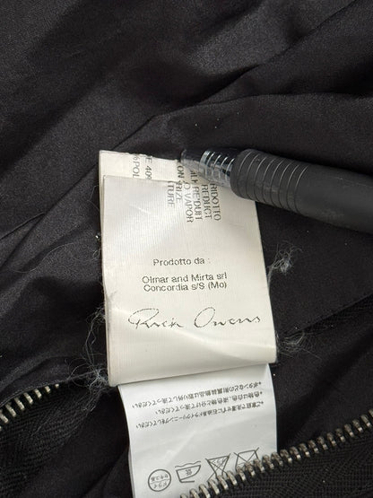 SS12 Rick Owens "Naska" Nylon Mollino Bomber Jacket