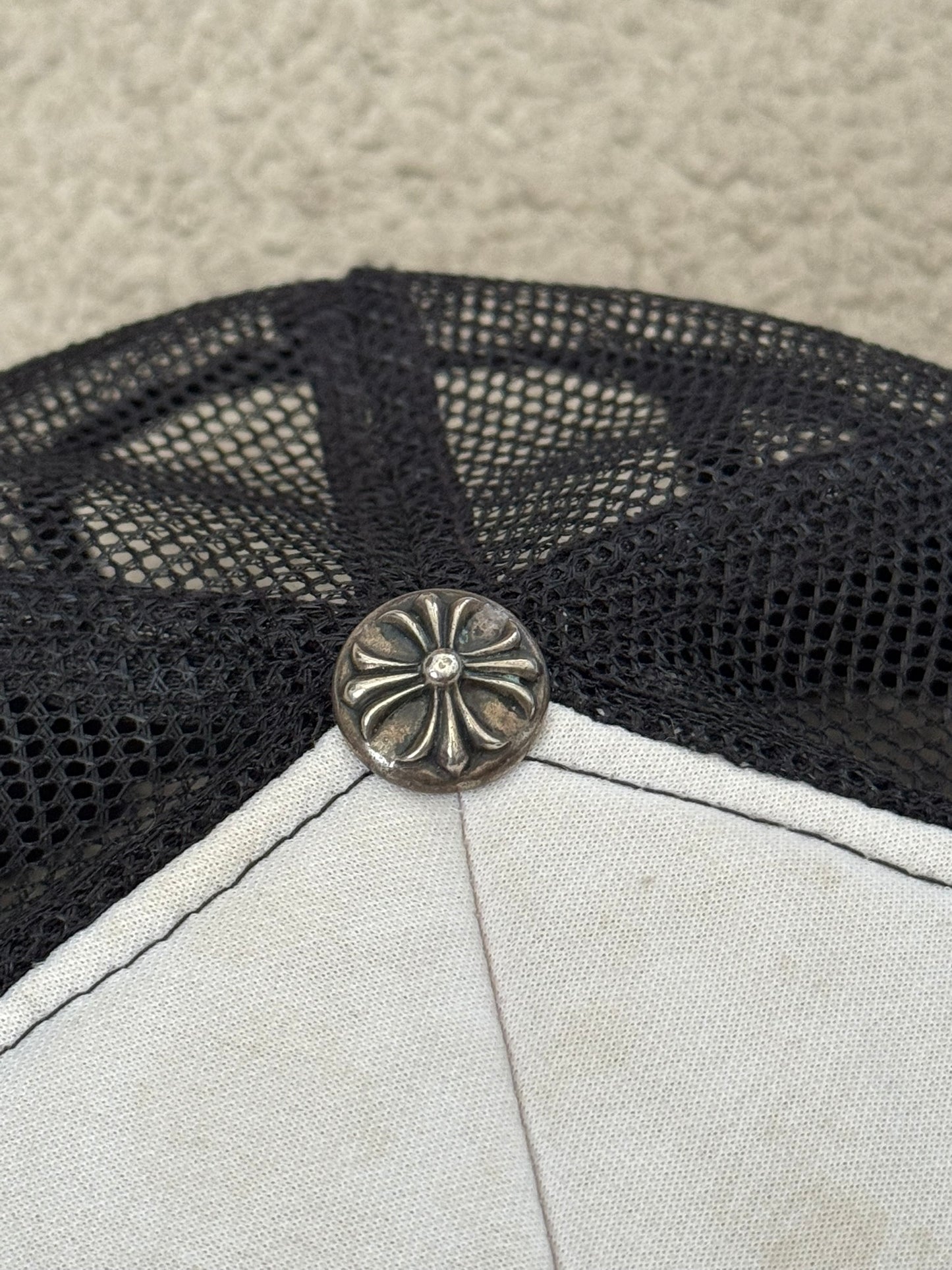 Vintage Chrome Hearts "FUCK" Hollywood Logo Trucker Hat