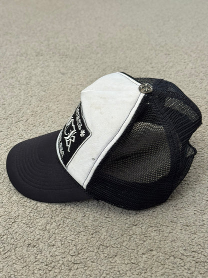Vintage Chrome Hearts "FUCK" Hollywood Logo Trucker Hat