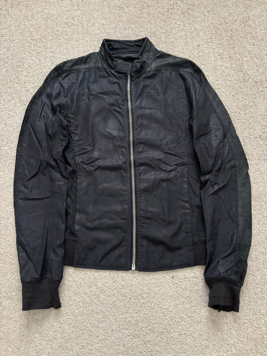 SS08 Rick Owens "Creatch" Hybrid Intarsia Leather Jacket