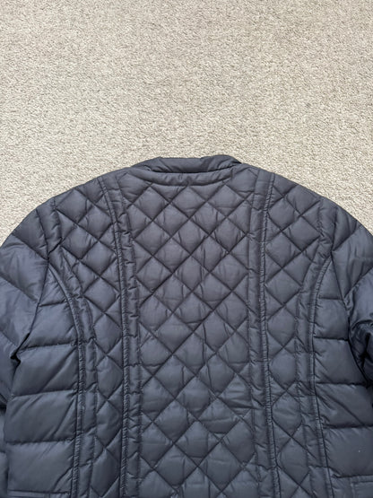 FW12 Balmain by Olivier Rousteing Quilted Down Biker Zip Jacket