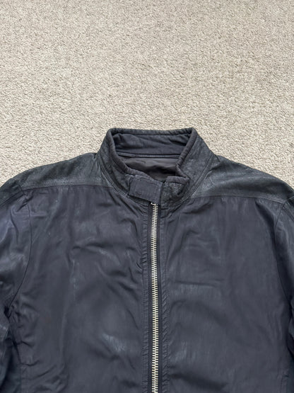 SS08 Rick Owens "Creatch" Hybrid Intarsia Leather Jacket