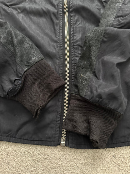 SS08 Rick Owens "Creatch" Hybrid Intarsia Leather Jacket