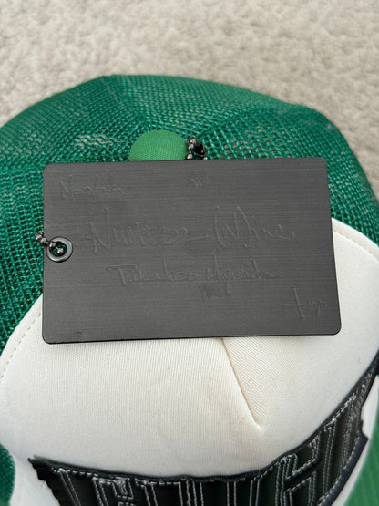 SS06 Number (N)ine Green "FUCK" Trucker Hat