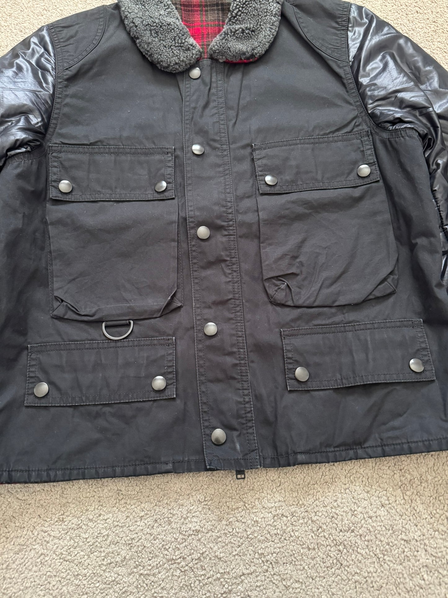 FW13 Undercover "Anatomicouture" Hybrid Cargo Trucker Jacket