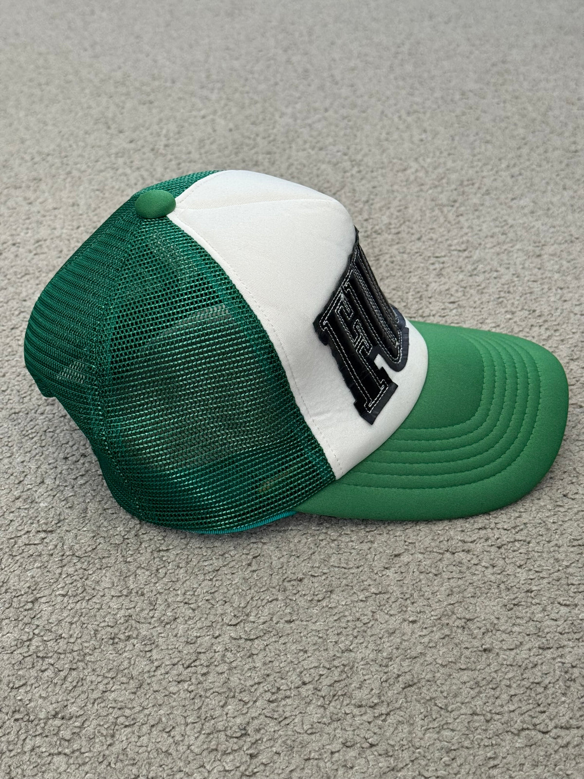 SS06 Number (N)ine Green "FUCK" Trucker Hat