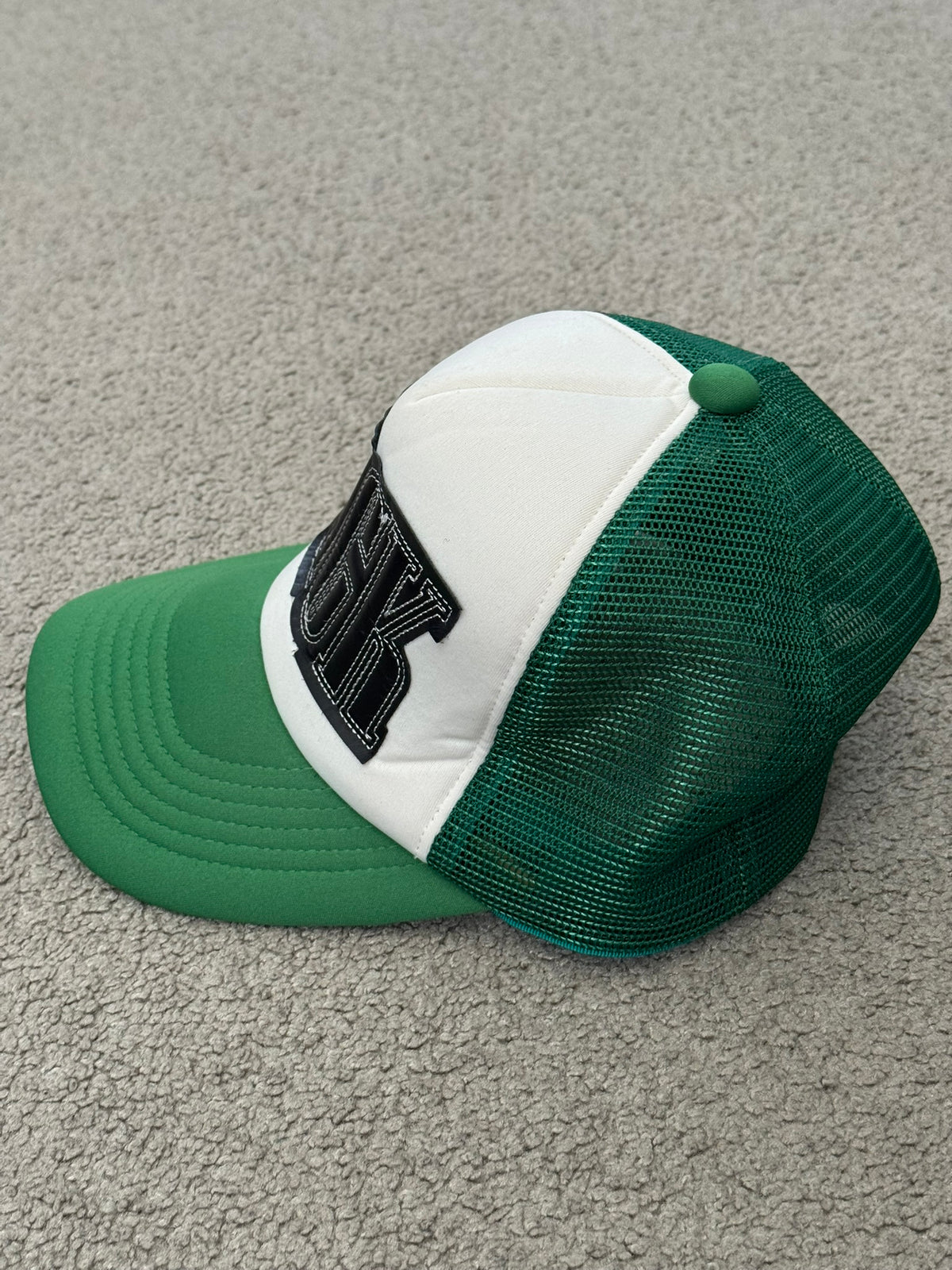 SS06 Number (N)ine Green "FUCK" Trucker Hat