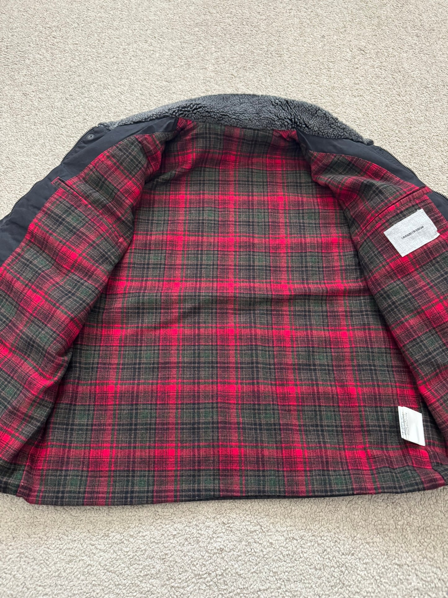 FW13 Undercover "Anatomicouture" Hybrid Cargo Trucker Jacket