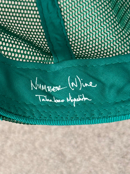 SS06 Number (N)ine Green "FUCK" Trucker Hat