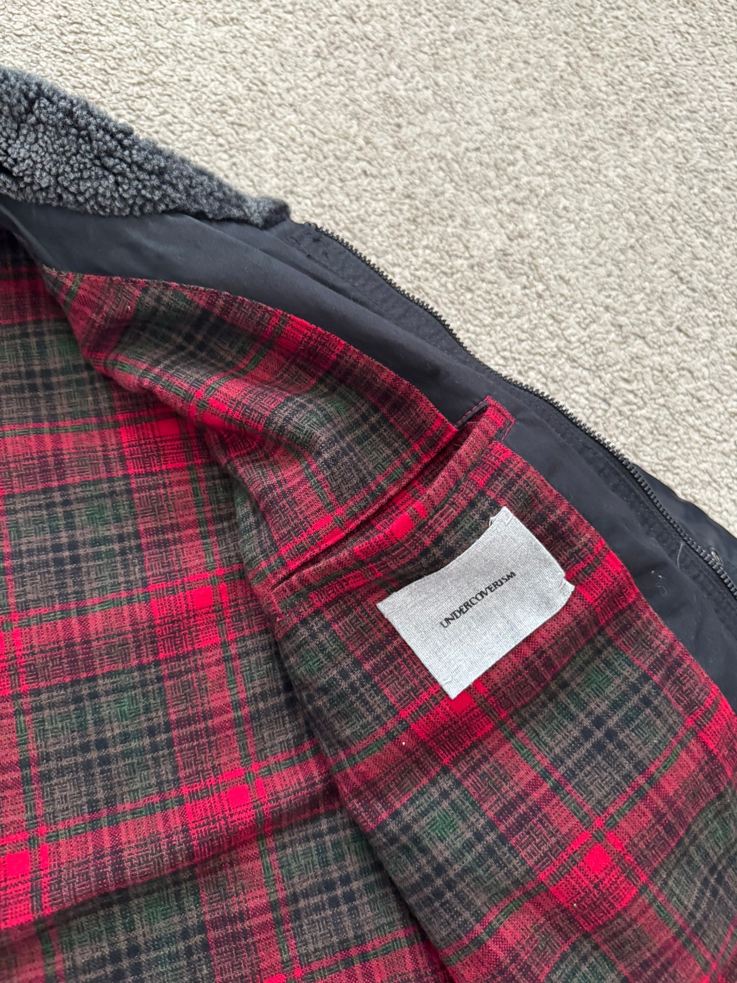 FW13 Undercover "Anatomicouture" Hybrid Cargo Trucker Jacket