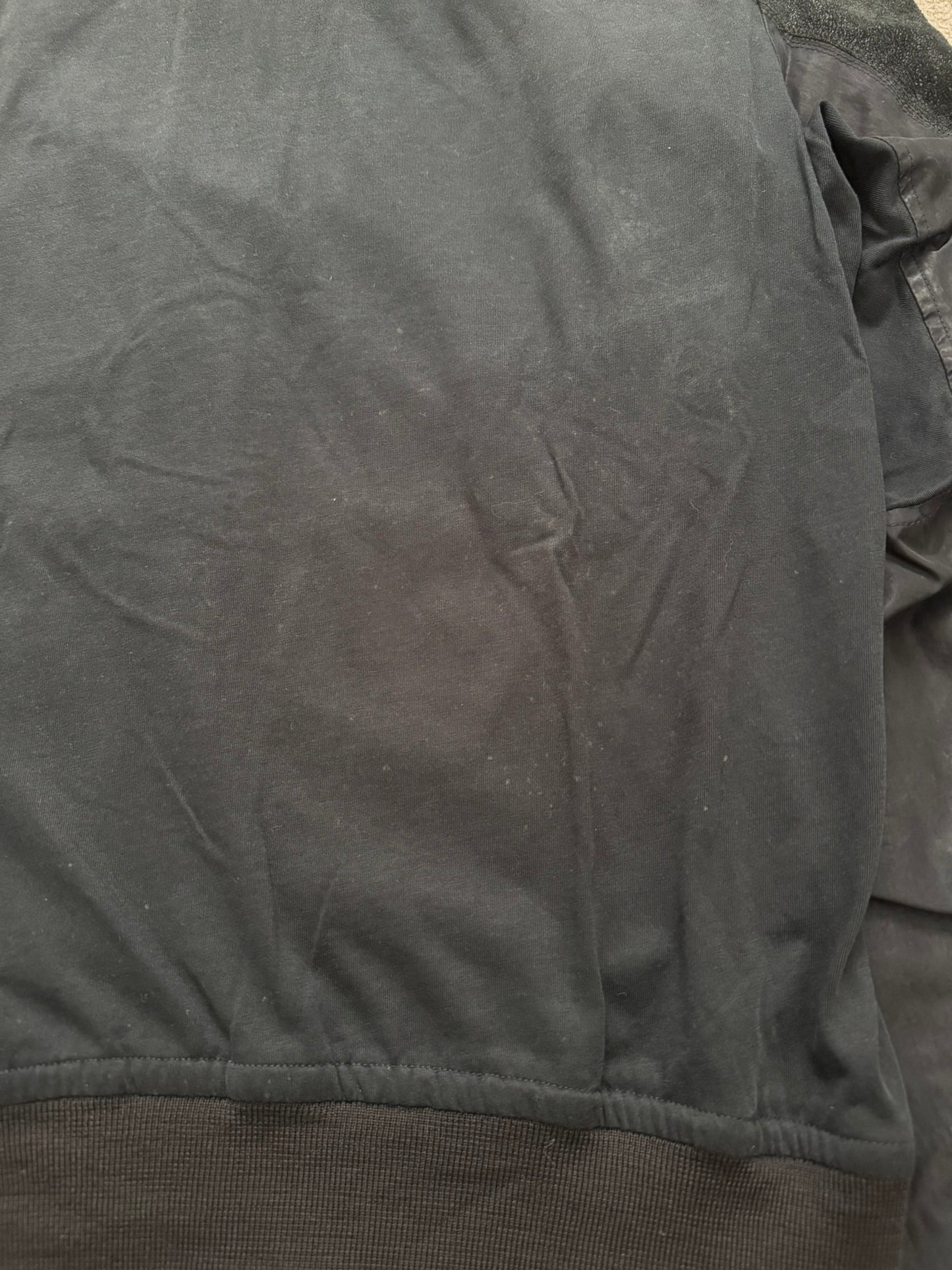 SS08 Rick Owens "Creatch" Hybrid Intarsia Leather Jacket