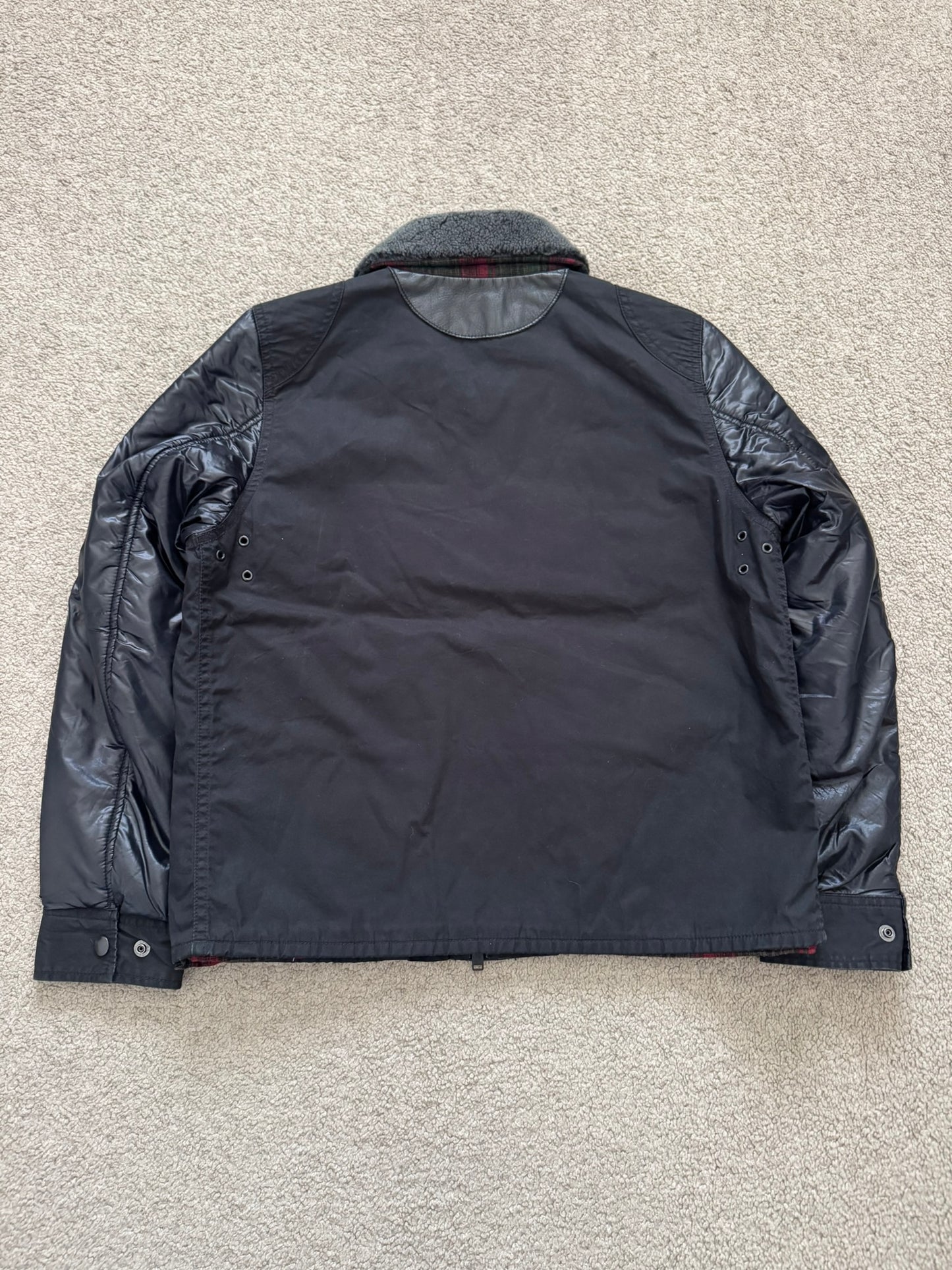 FW13 Undercover "Anatomicouture" Hybrid Cargo Trucker Jacket