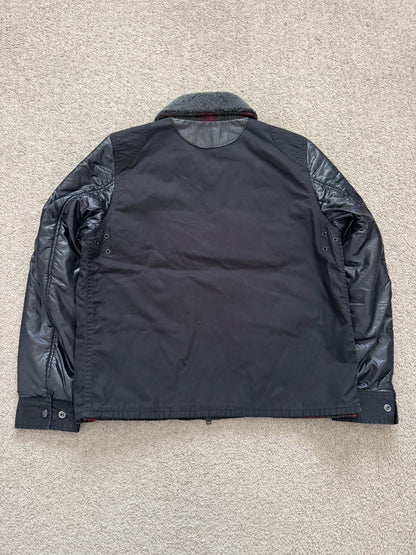 FW13 Undercover "Anatomicouture" Hybrid Cargo Trucker Jacket