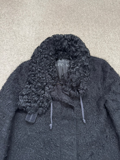 AW00 Helmut Lang Mohair Wool Long Astro Coat
