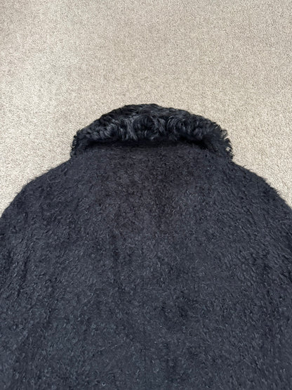 AW00 Helmut Lang Mohair Wool Long Astro Coat