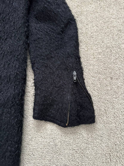 AW00 Helmut Lang Mohair Wool Long Astro Coat