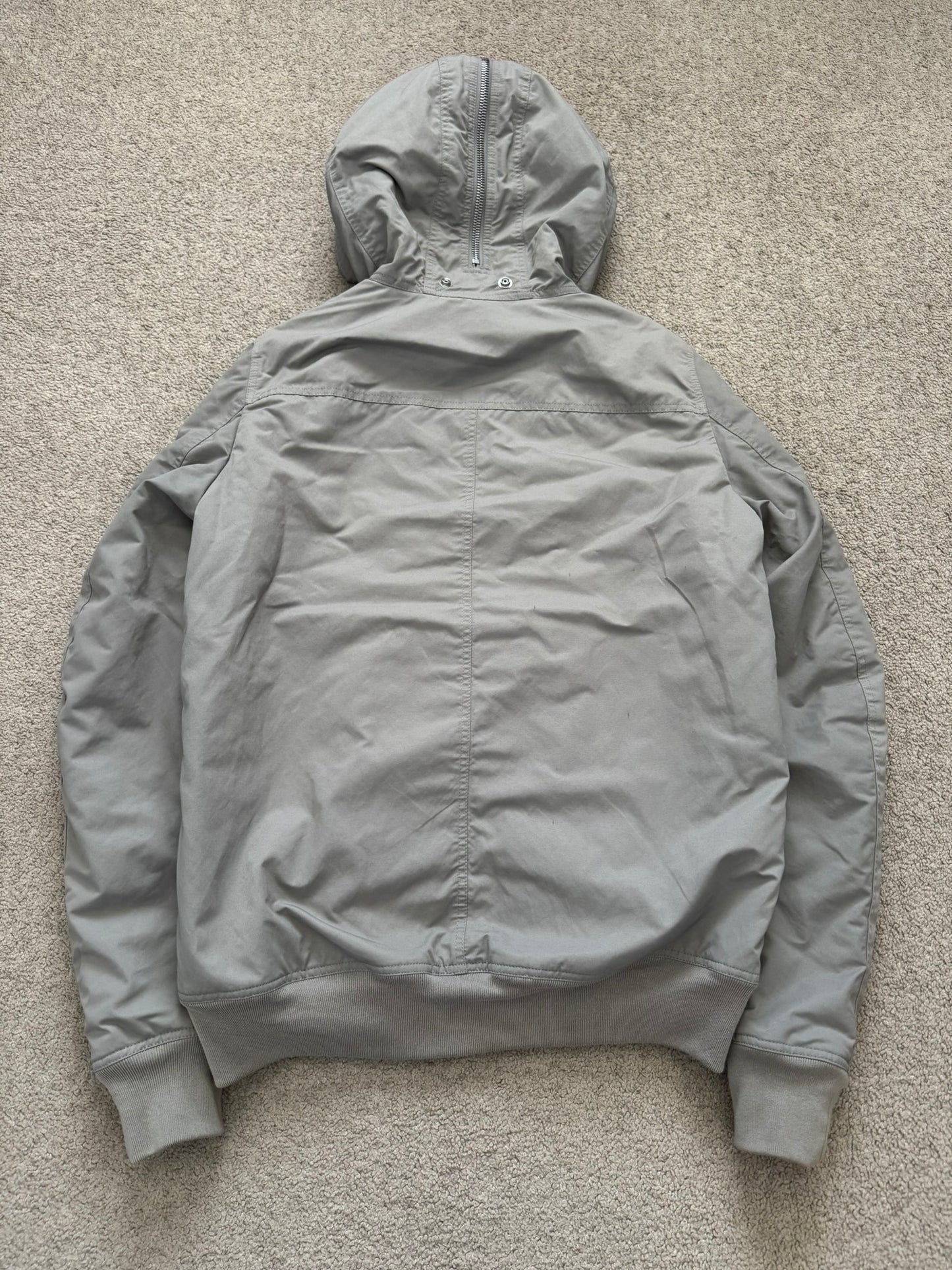 FW17 Rick Owens DRKSHDW Exploder Hooded Bomber Jacket