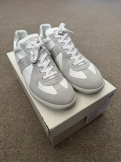 SS21 Maison Margiela Replica Triple White GAT Low Top Sneakers